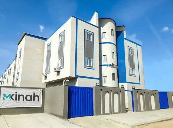 Mkinah factory building in the Gamasa industrial zone